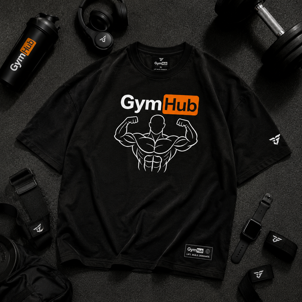GYM HUB OVERSIZE TEE