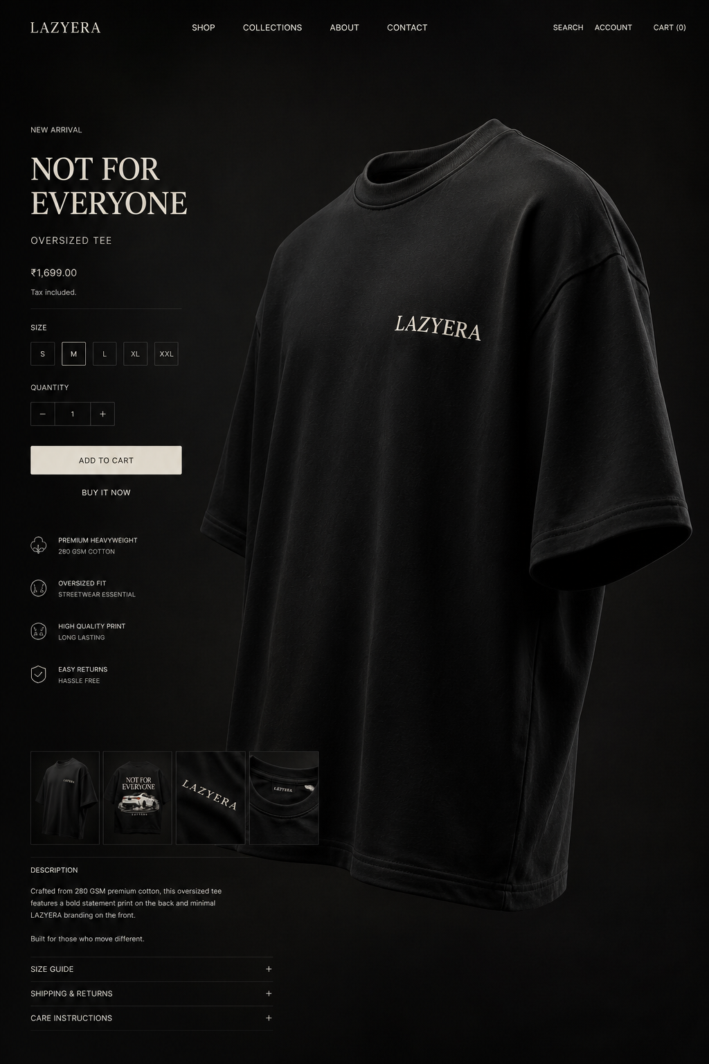 Unisex Oversized Standard T-Shirt