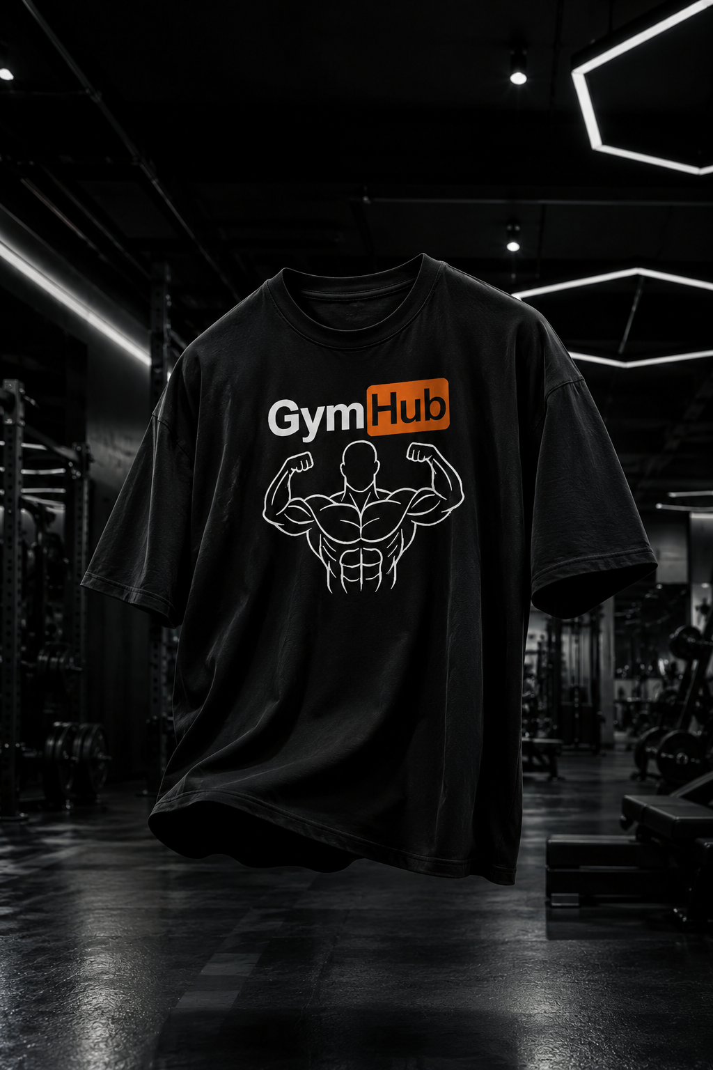 GYM HUB OVERSIZE TEE